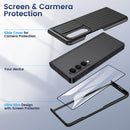 Samsung Galaxy Z Fold 4 Case, Z Fold 4 Case Slide Camera Cover Black