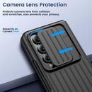 Samsung Galaxy Z Fold 4 Case, Z Fold 4 Case Slide Camera Cover Black