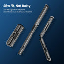 Samsung Galaxy Z Fold 4 Clear Case, Crystal Flexible Edges Hard Back (Pure Clear)