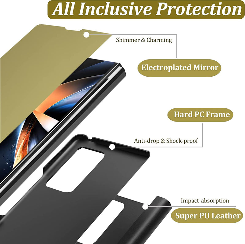 Samsung Galaxy Z Fold 4 Mirror Case Full Protection Phone Case - Gorilla Cases