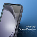 Samsung Galaxy Z Fold 5 Case Clear Shockproof Protective Phone Case Cover