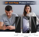 Samsung Galaxy Z Fold 5 Privacy Screen Protector Bubble Free Case