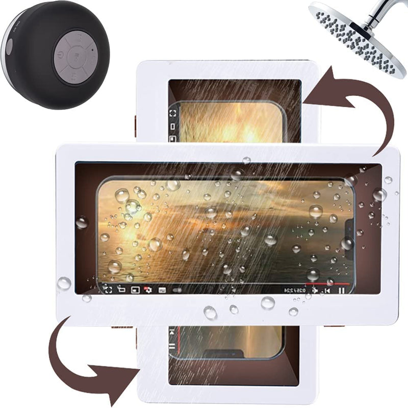 Shower Phone Holder Waterproof Phone Case Mount 360° Rotating - Gorilla Cases