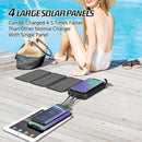 Solar - Charger - Power - Bank 43800mAh Qc3.0 Fast Charging Qi 10W Wireless Charger