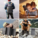 Solar - Charger - Power - Bank 43800mAh Qc3.0 Fast Charging Qi 10W Wireless Charger