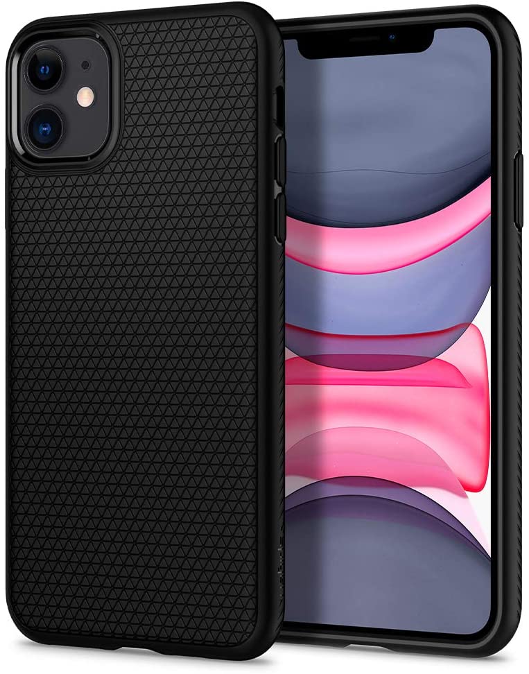 Spigen Liquid Air Armor Designed for iPhone 11 Case (2019) - Matte Black - Gorilla Cases