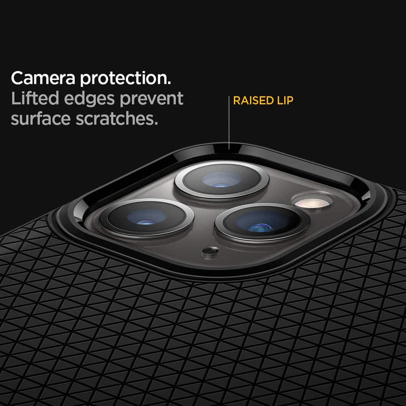 Spigen Liquid Air Armor Designed iPhone 11 Pro Max Case - Matte Black - Gorilla Cases