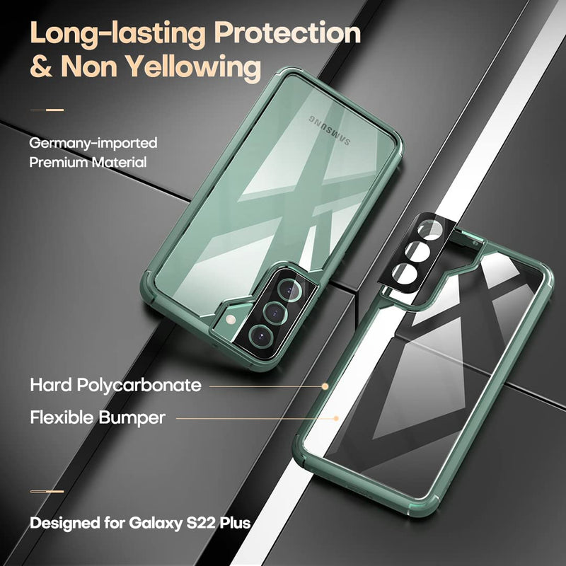 TAURI [5 in 1] Shockproof Designed for Samsung Galaxy S22 Plus Case - Gorilla Cases