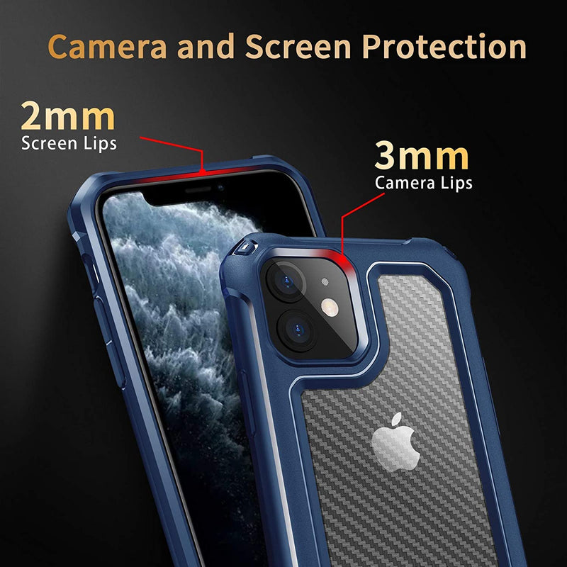 Tuerdan iPhone 11 Case, Protective Phone Case iPhone 11, 6.1 Inch (Blue) - Gorilla Cases