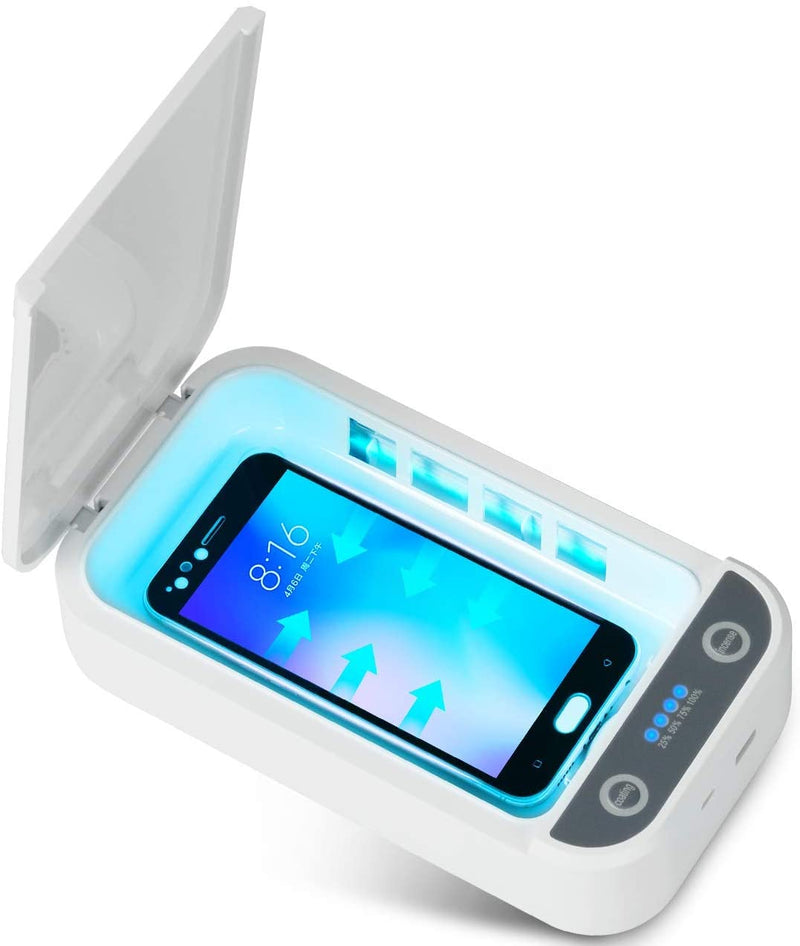 UV Phone Sterilizer Box, Portable UV Light Sterilizer with USB Charging | Cell Phone UV Sanitizer - Gorilla Cases