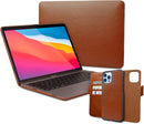 Wallet - Case for iPhone 13 Pro Max with Euclid MacBook Air Case