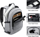 Water Resistant Travel Work School Backpack with USB Charging and Lock