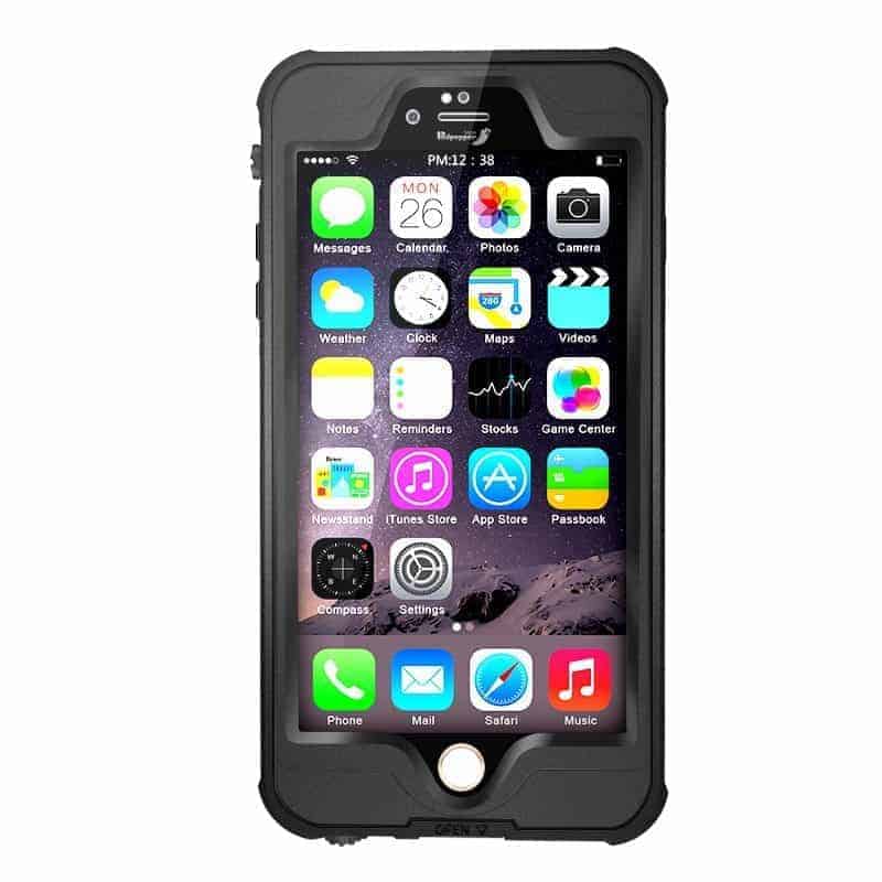 Waterproof iPhone 7 Plus Case (Black) - Gorilla Cases