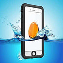 Waterproof iPhone 8 Plus Case - iPhone 8 Plus Waterproof Case (Black)