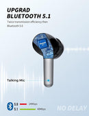 Wireless Earbuds Bluetooth Headphones with Microphone