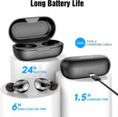 Wireless Earbuds Supfine V10 Bluetooth 5.2 Ear Buds & Wireless Charging Case