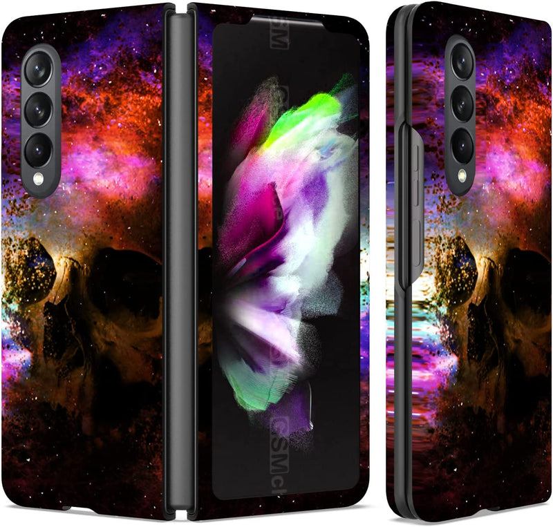Women Girls Men Samsung Galaxy Z Fold 4 Case,Samsung Z Fold 4 Case Glowing Butterfly - Gorilla Cases